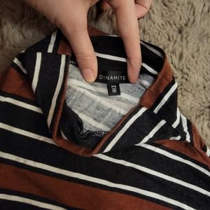 Long sleev top from DYNAMITE